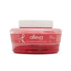 Geleia Hidratante Corporal Framboesa 250ml Alleva