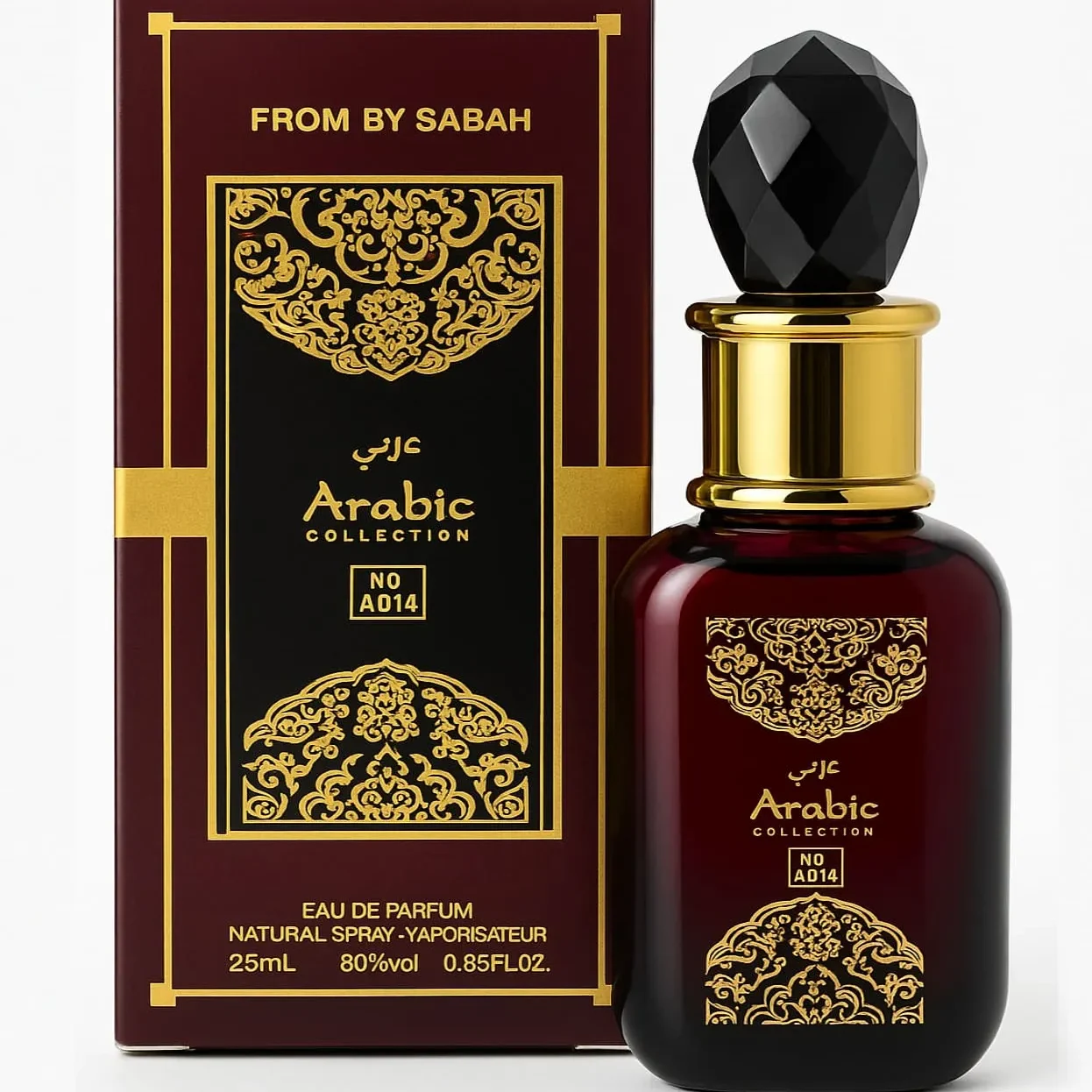 Perfume Arabic From By Sabah A014 - Ref. Sabah Al Ward - Fem 25ml